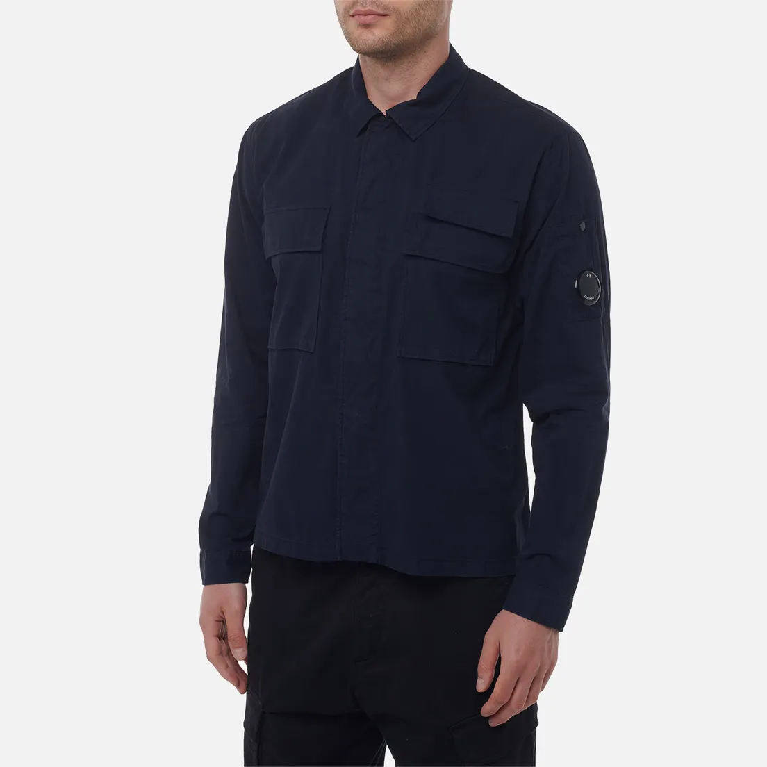C.P. Company Мужская рубашка Organic Gabardine Lens