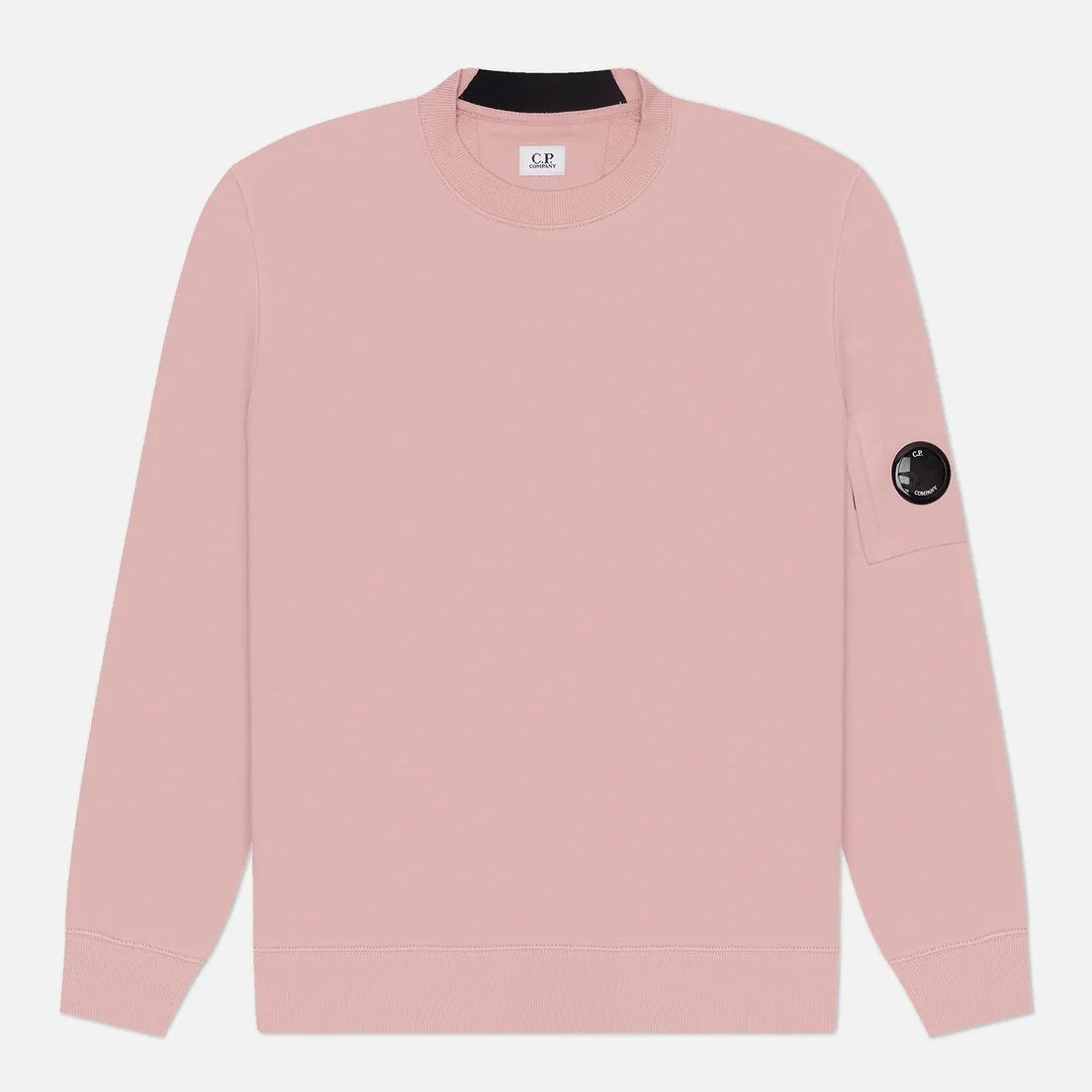 C.P. Company Мужская толстовка Diagonal Raised Fleece Lens Crew Neck