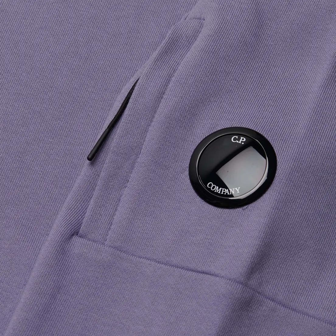 C.P. Company Мужская толстовка Diagonal Raised Fleece Lens Crew Neck