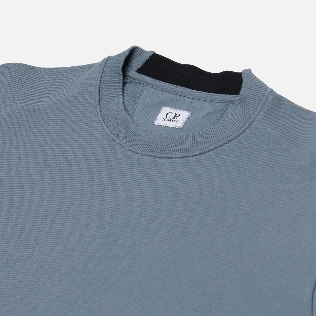 C.P. Company Мужская толстовка Diagonal Raised Fleece Lens Crew Neck