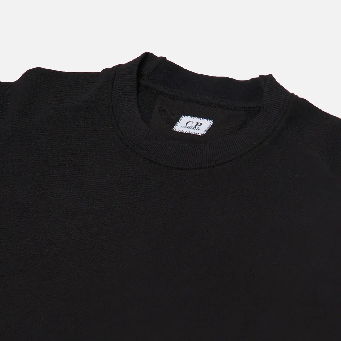 C.P. Company Мужская толстовка Diagonal Raised Fleece Lens Crew Neck