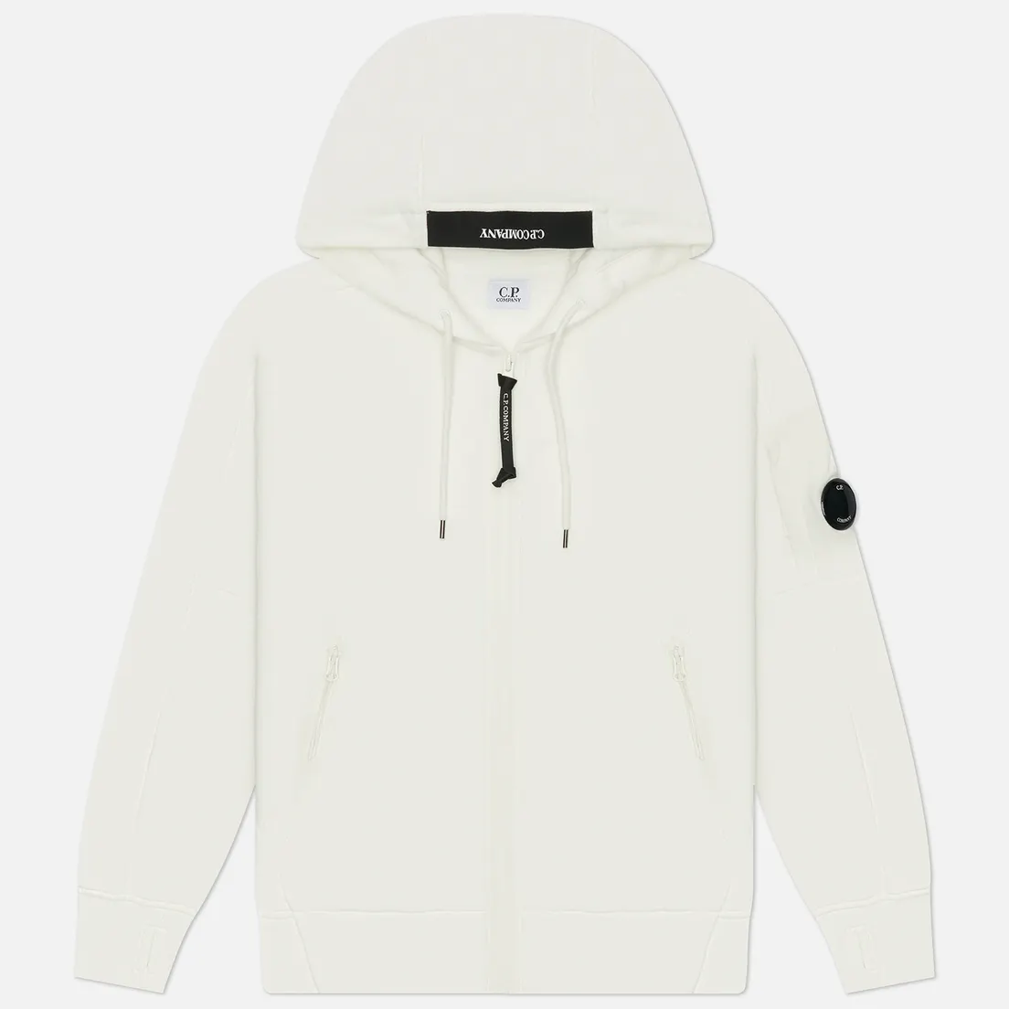 C.P. Company Мужская толстовка Diagonal Raised Fleece Full Zip Hoodie