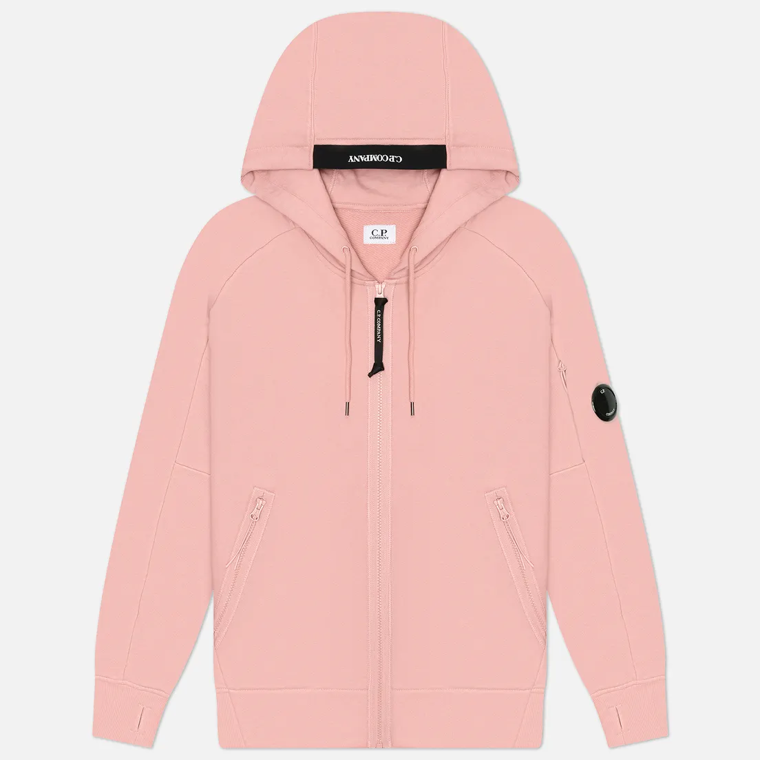 C.P. Company Мужская толстовка Diagonal Raised Fleece Full Zip Hoodie
