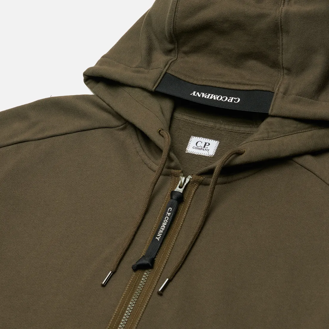 C.P. Company Мужская толстовка Diagonal Raised Fleece Full Zip Hoodie