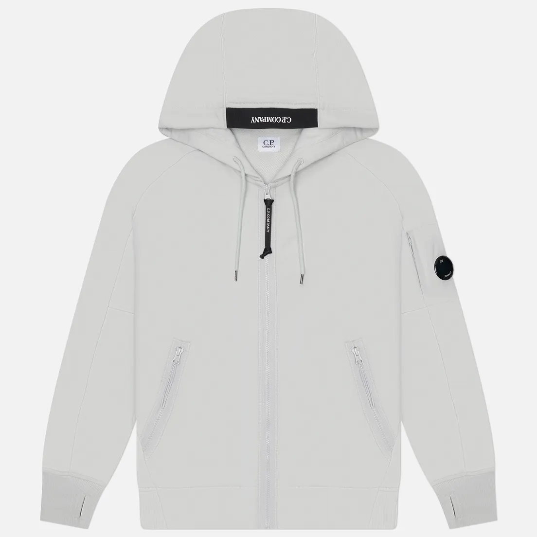 C.P. Company Мужская толстовка Diagonal Raised Fleece Full Zip Hoodie