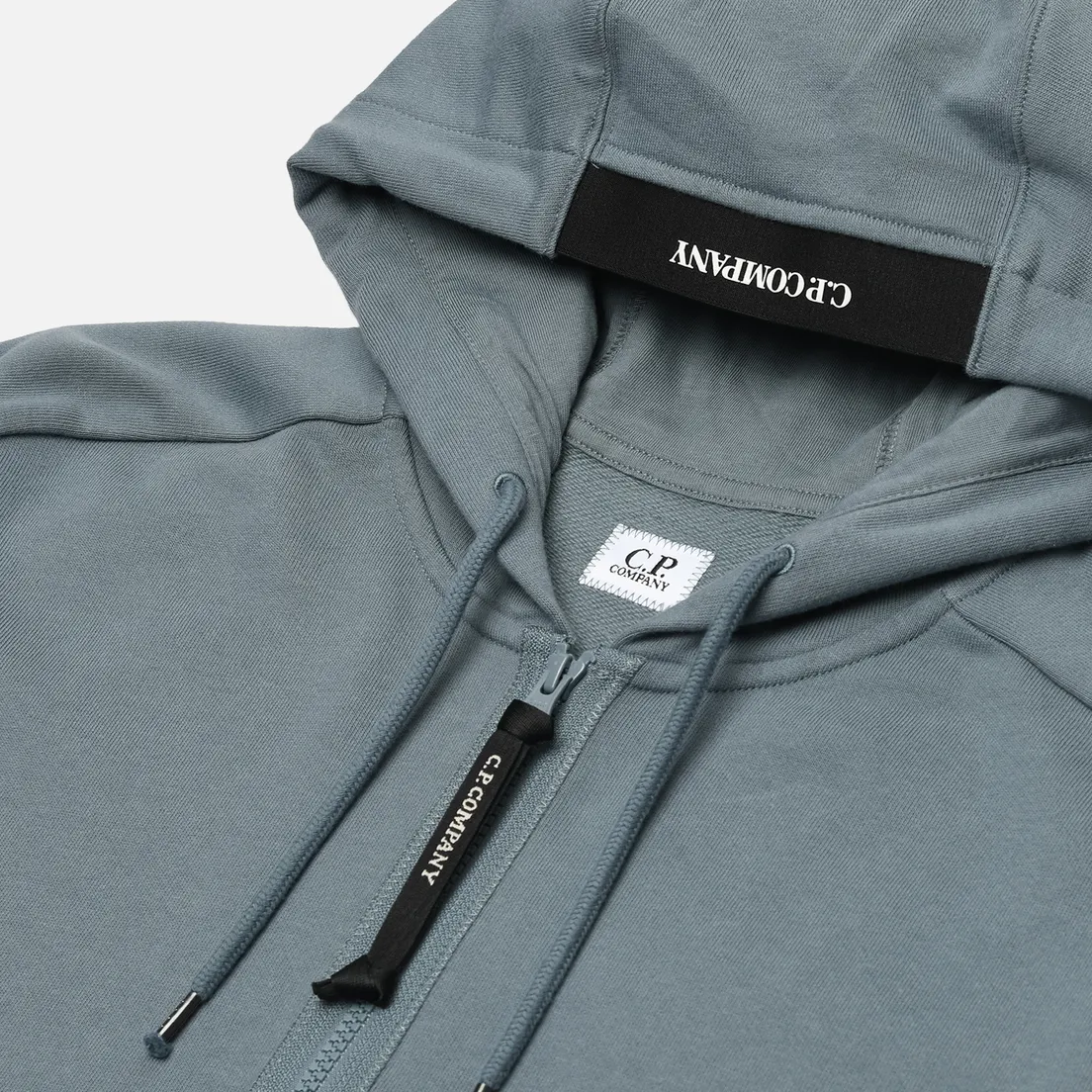 C.P. Company Мужская толстовка Diagonal Raised Fleece Full Zip Hoodie
