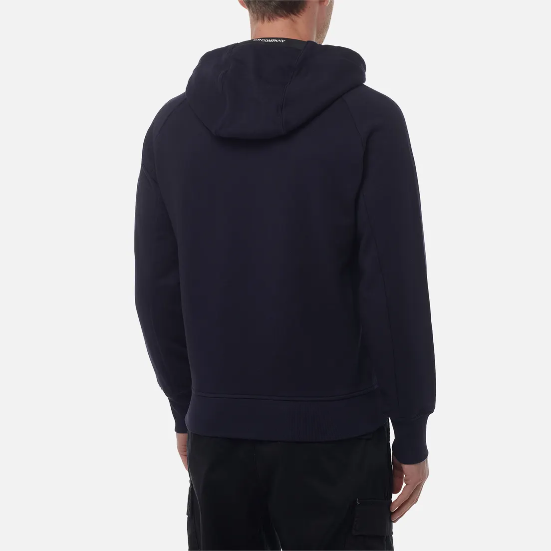 C.P. Company Мужская толстовка Diagonal Raised Fleece Full Zip Hoodie