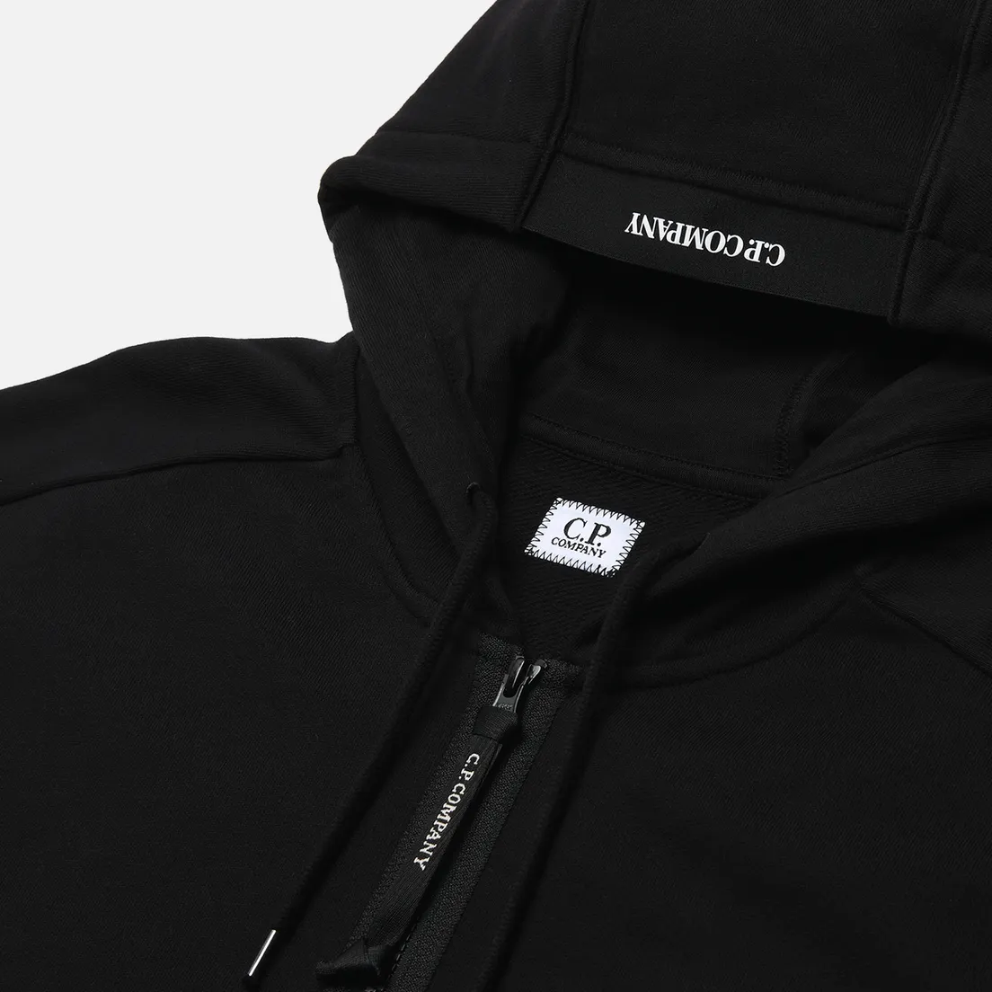 C.P. Company Мужская толстовка Diagonal Raised Fleece Full Zip Hoodie