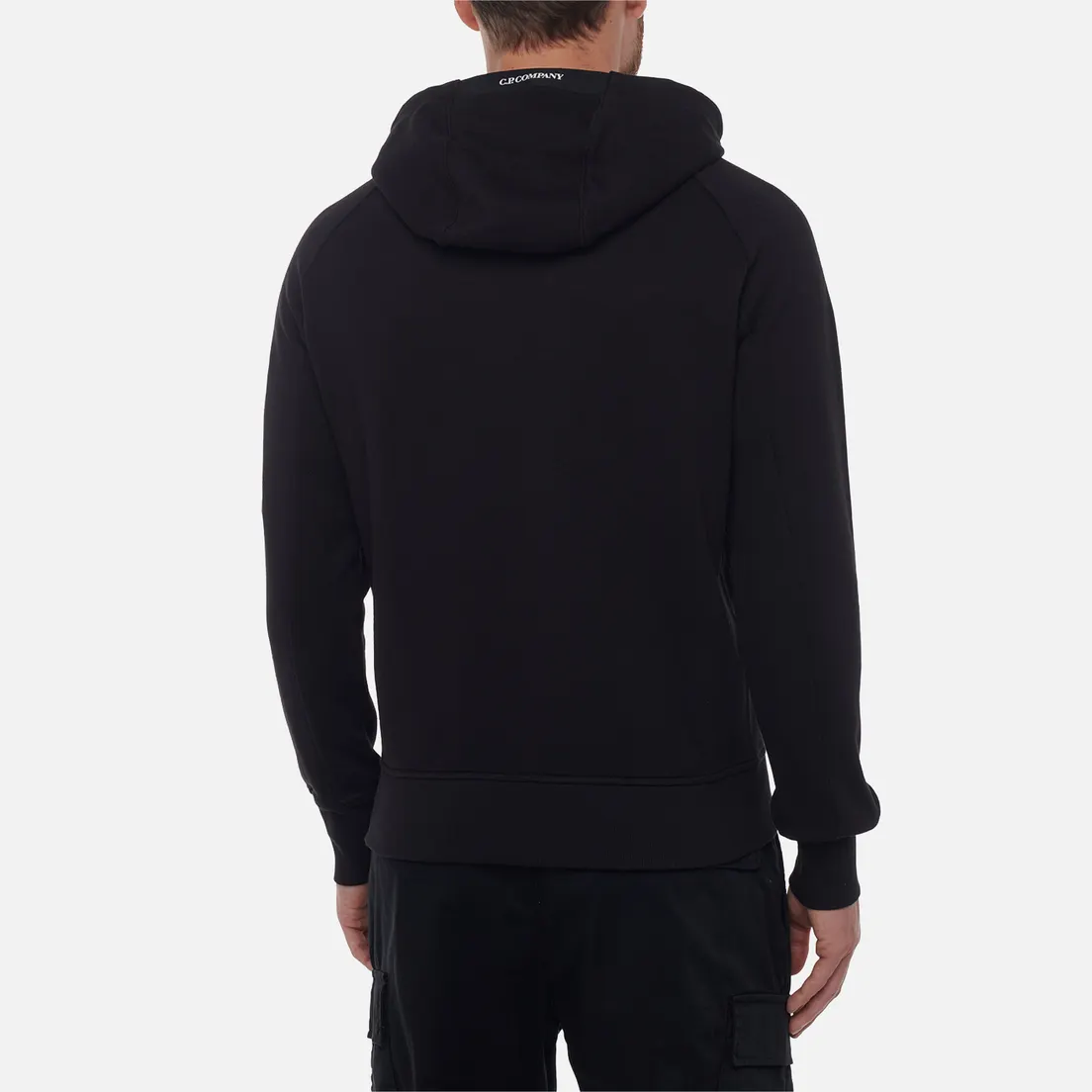 C.P. Company Мужская толстовка Diagonal Raised Fleece Full Zip Hoodie