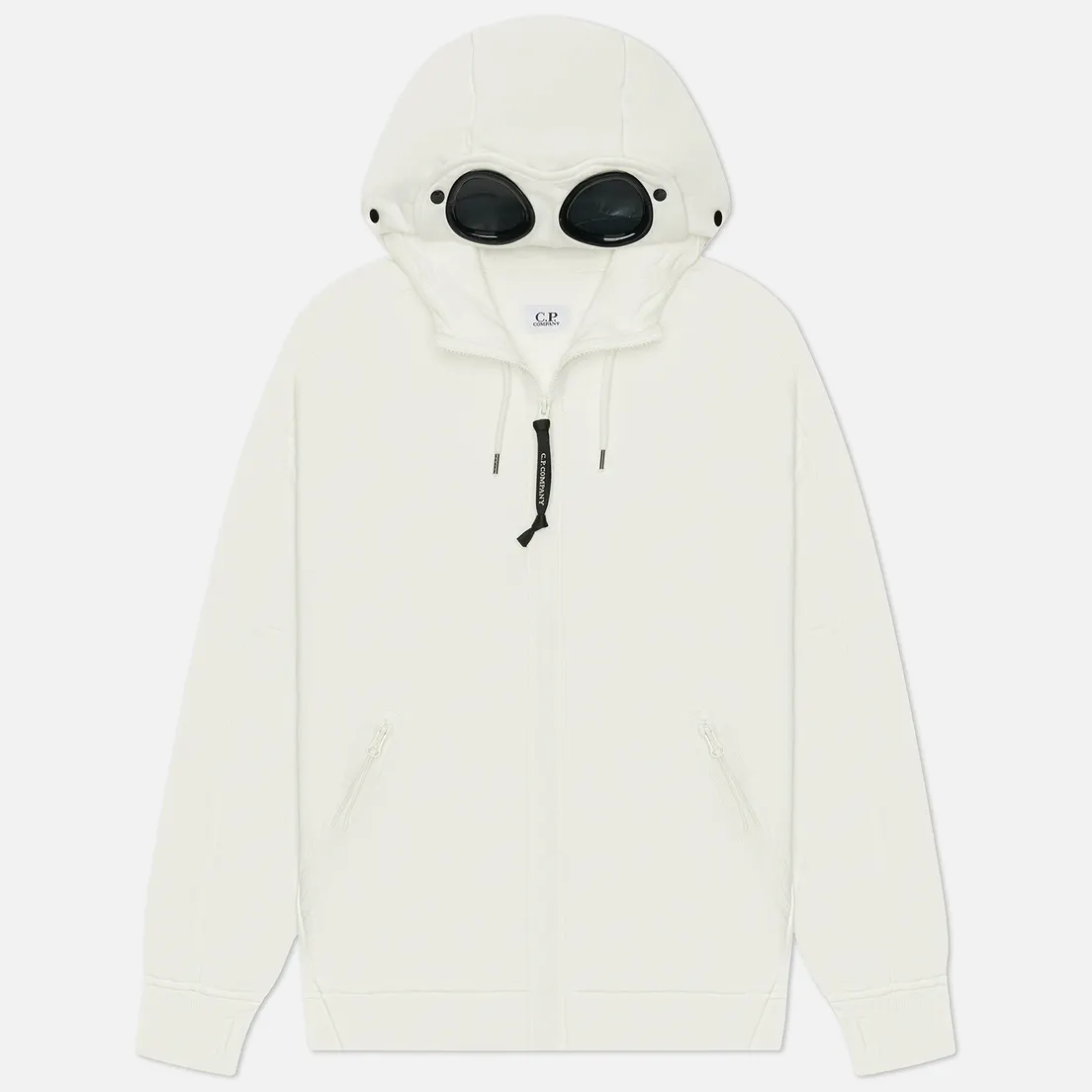 C.P. Company Мужская толстовка Diagonal Raised Fleece Goggle Zipped Hoodie Regular