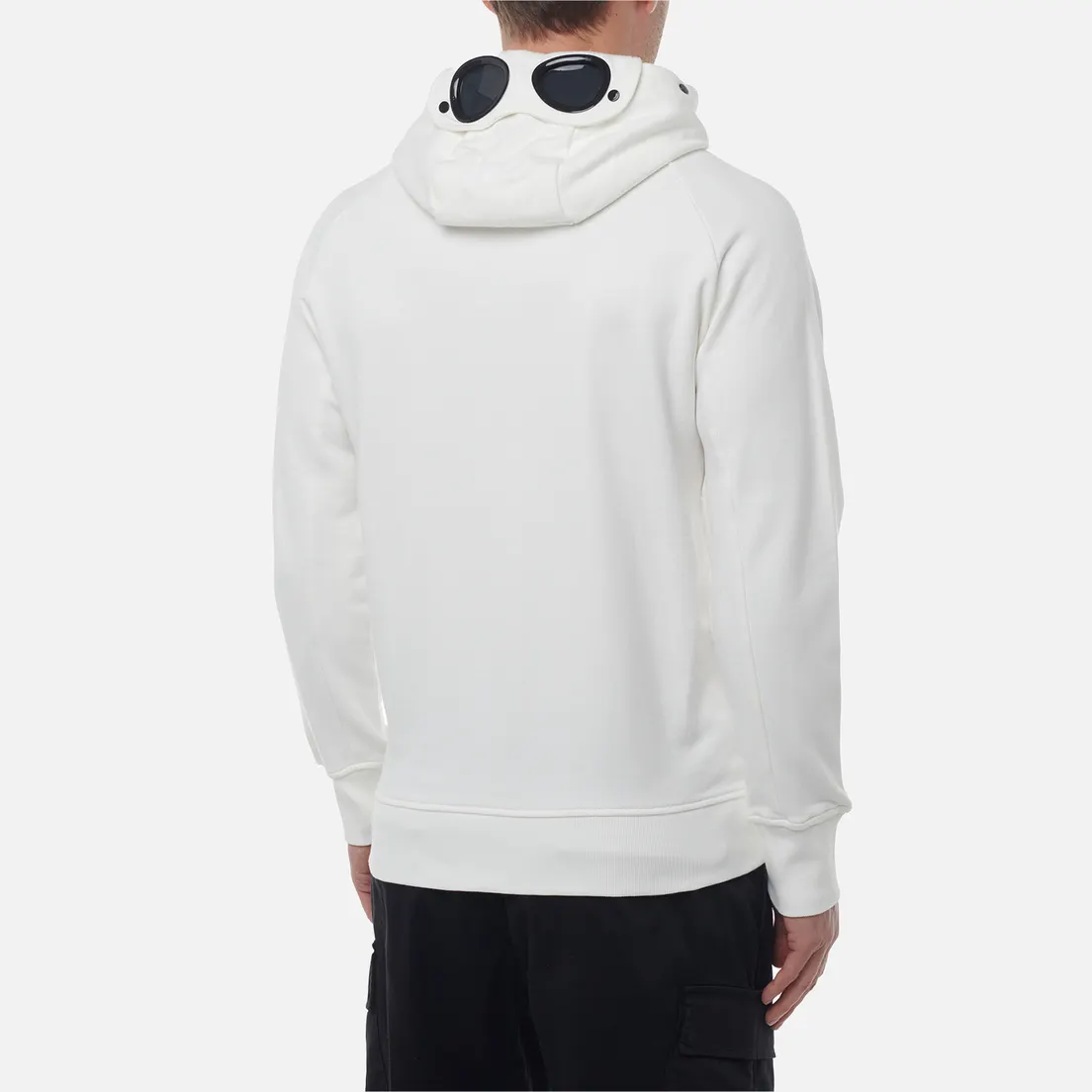 C.P. Company Мужская толстовка Diagonal Raised Fleece Goggle Zipped Hoodie Regular