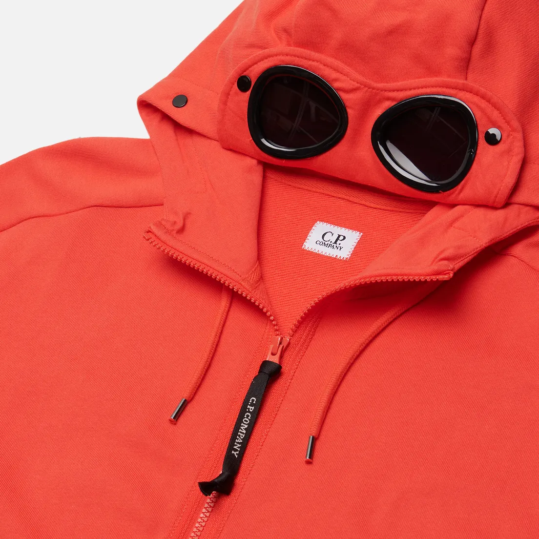 C.P. Company Мужская толстовка Diagonal Raised Fleece Goggle Zipped Hoodie Regular