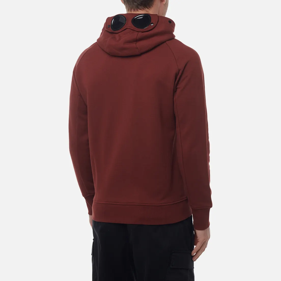 C.P. Company Мужская толстовка Diagonal Raised Fleece Goggle Zipped Hoodie Regular