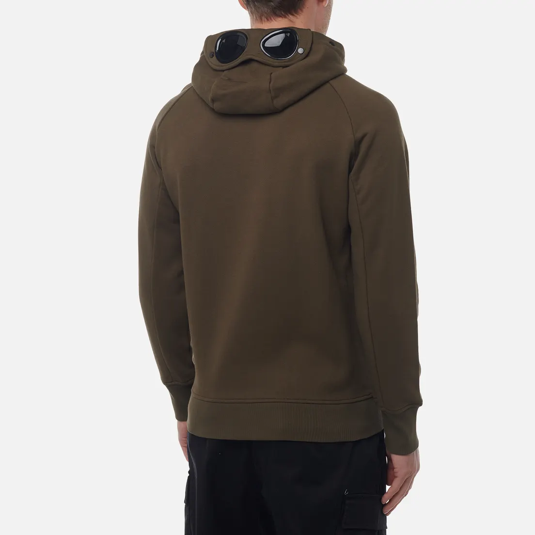 C.P. Company Мужская толстовка Diagonal Raised Fleece Goggle Zipped Hoodie Regular