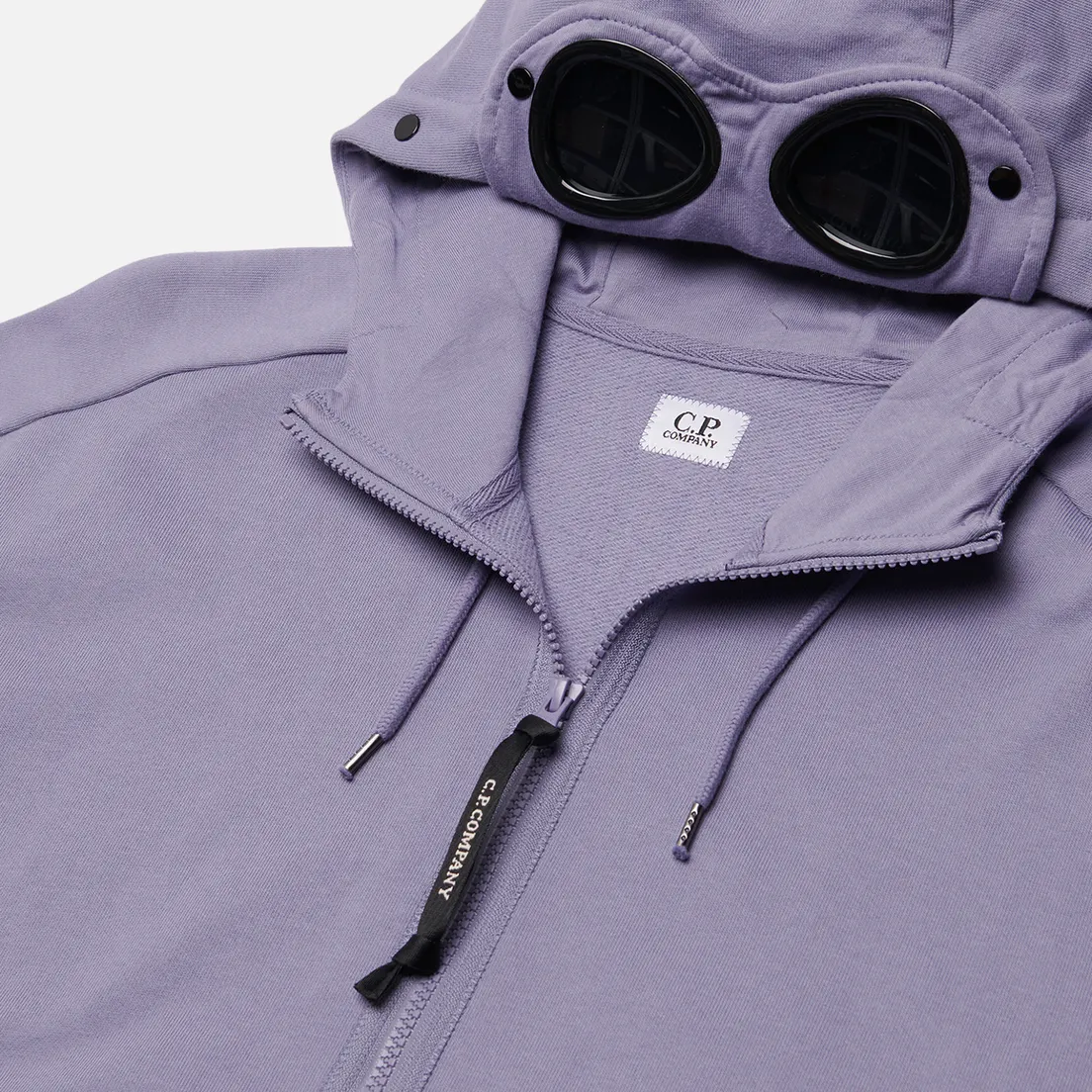 C.P. Company Мужская толстовка Diagonal Raised Fleece Goggle Zipped Hoodie Regular
