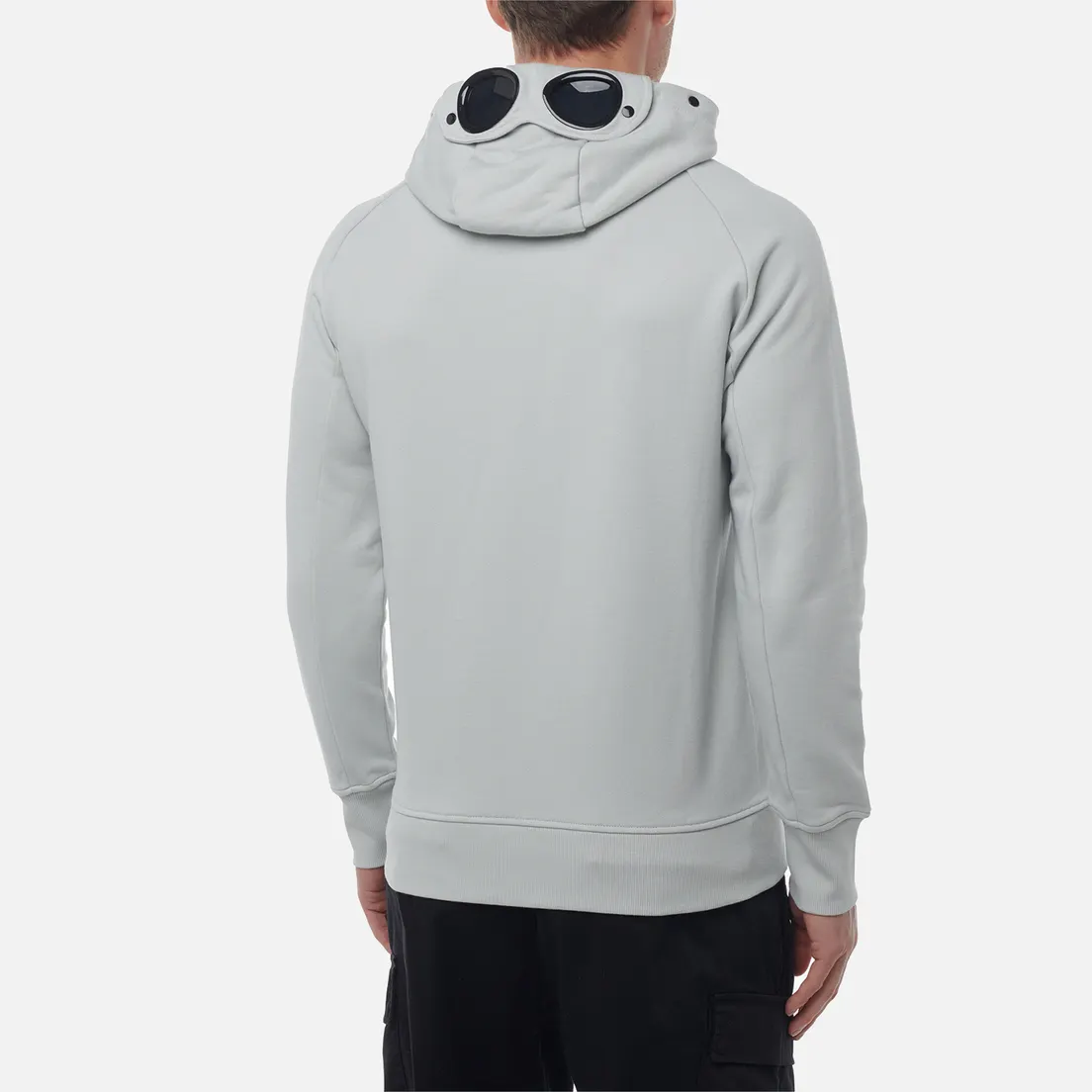 C.P. Company Мужская толстовка Diagonal Raised Fleece Goggle Zipped Hoodie Regular