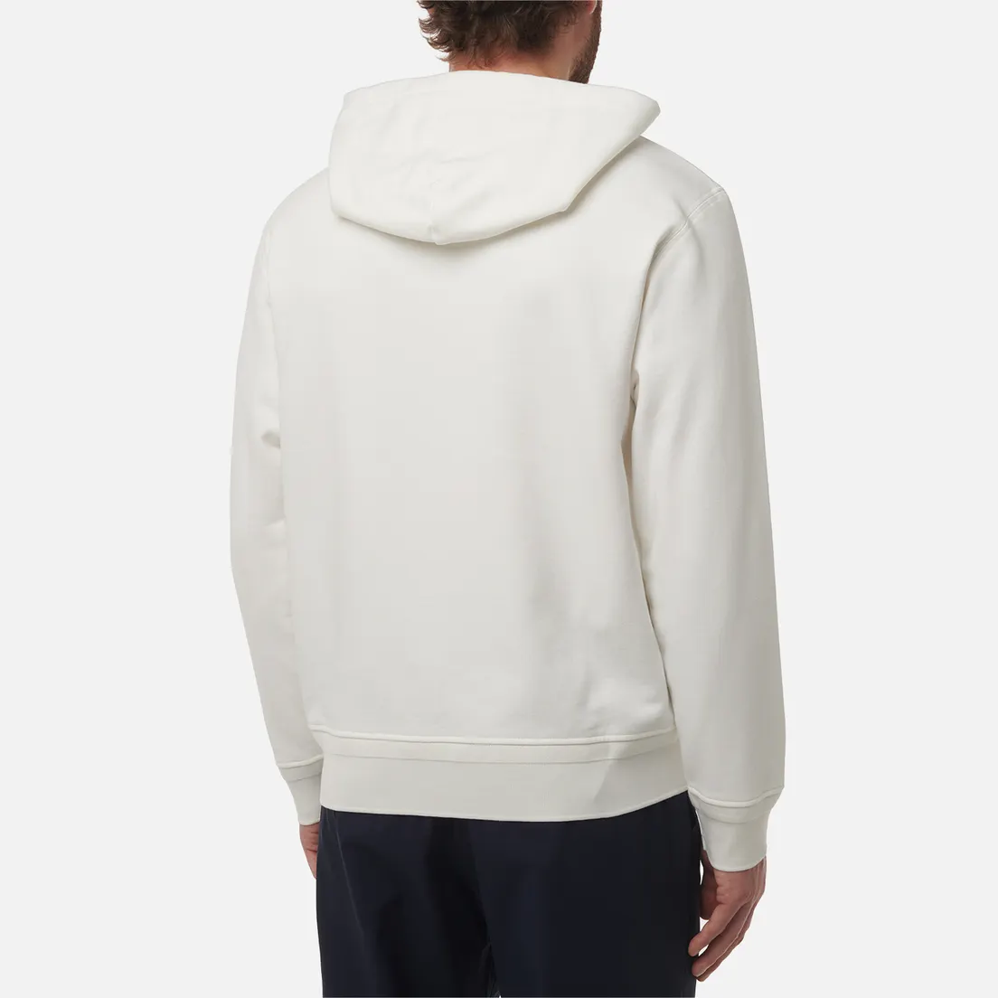 C.P. Company Мужская толстовка Diagonal Raised Fleece Full Zip Logo Hoodie
