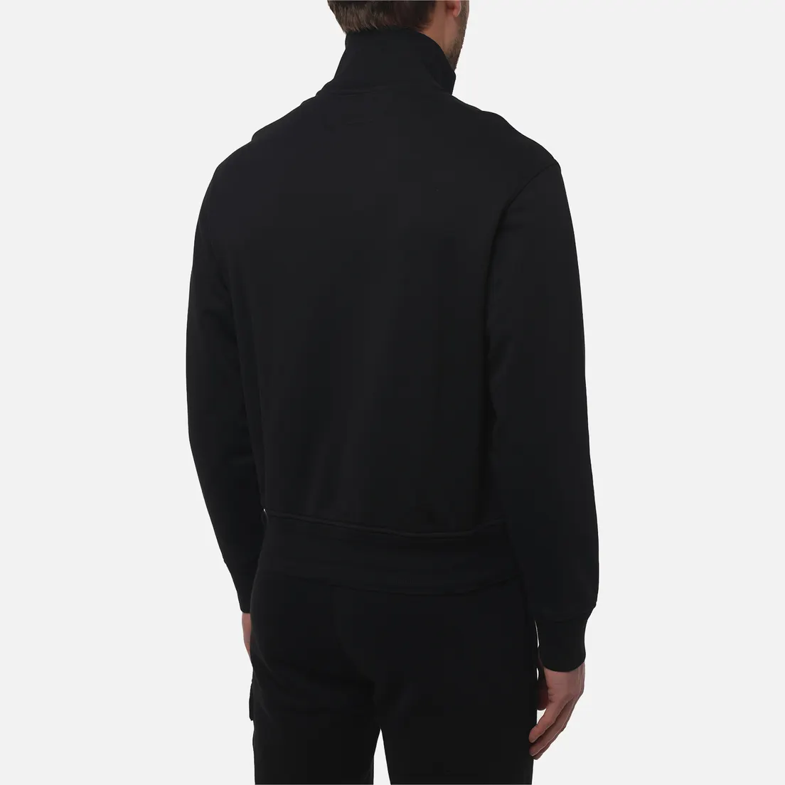 C.P. Company Мужская толстовка Cotton Diagonal Fleece Full Button