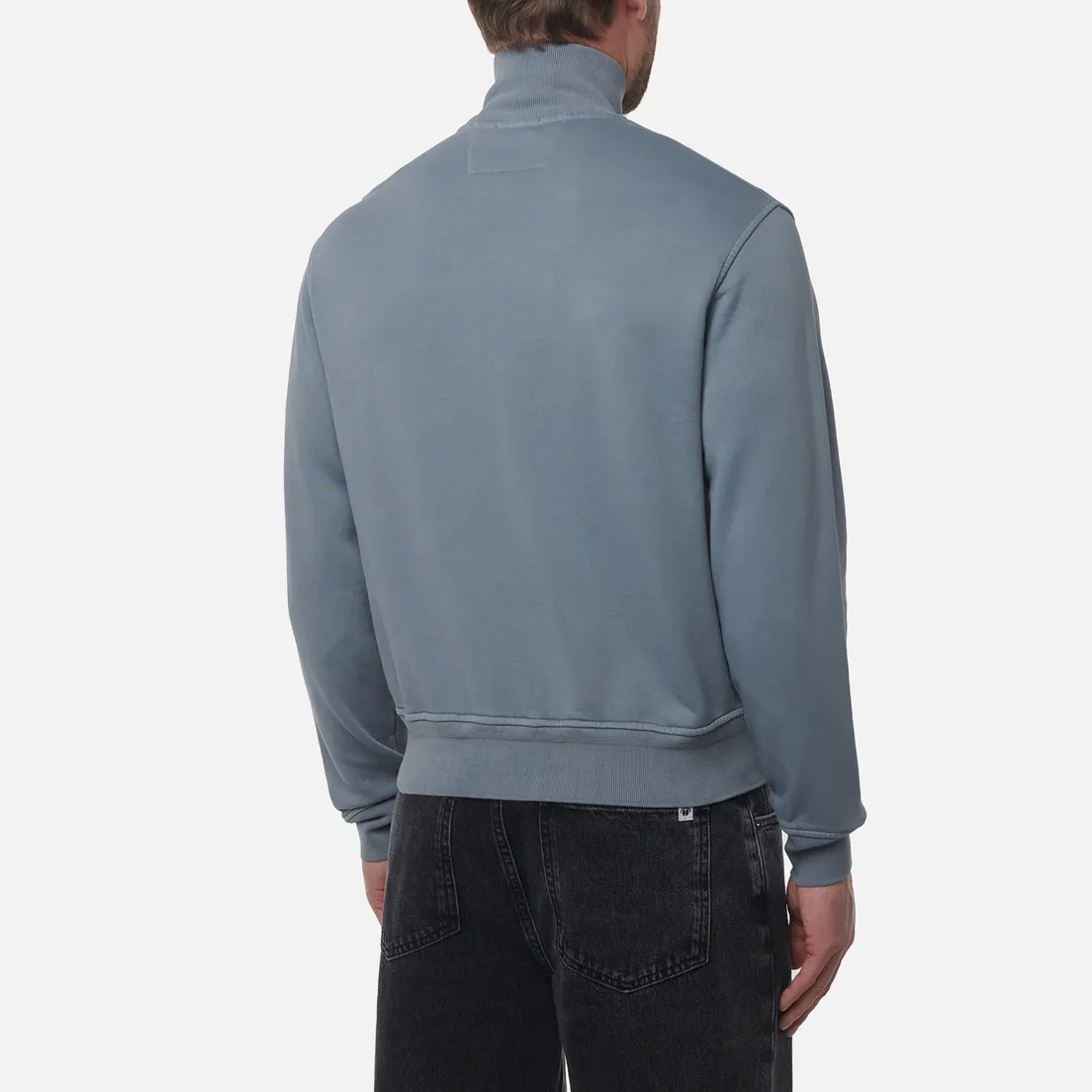 C.P. Company Мужская толстовка Cotton Diagonal Fleece Full Button