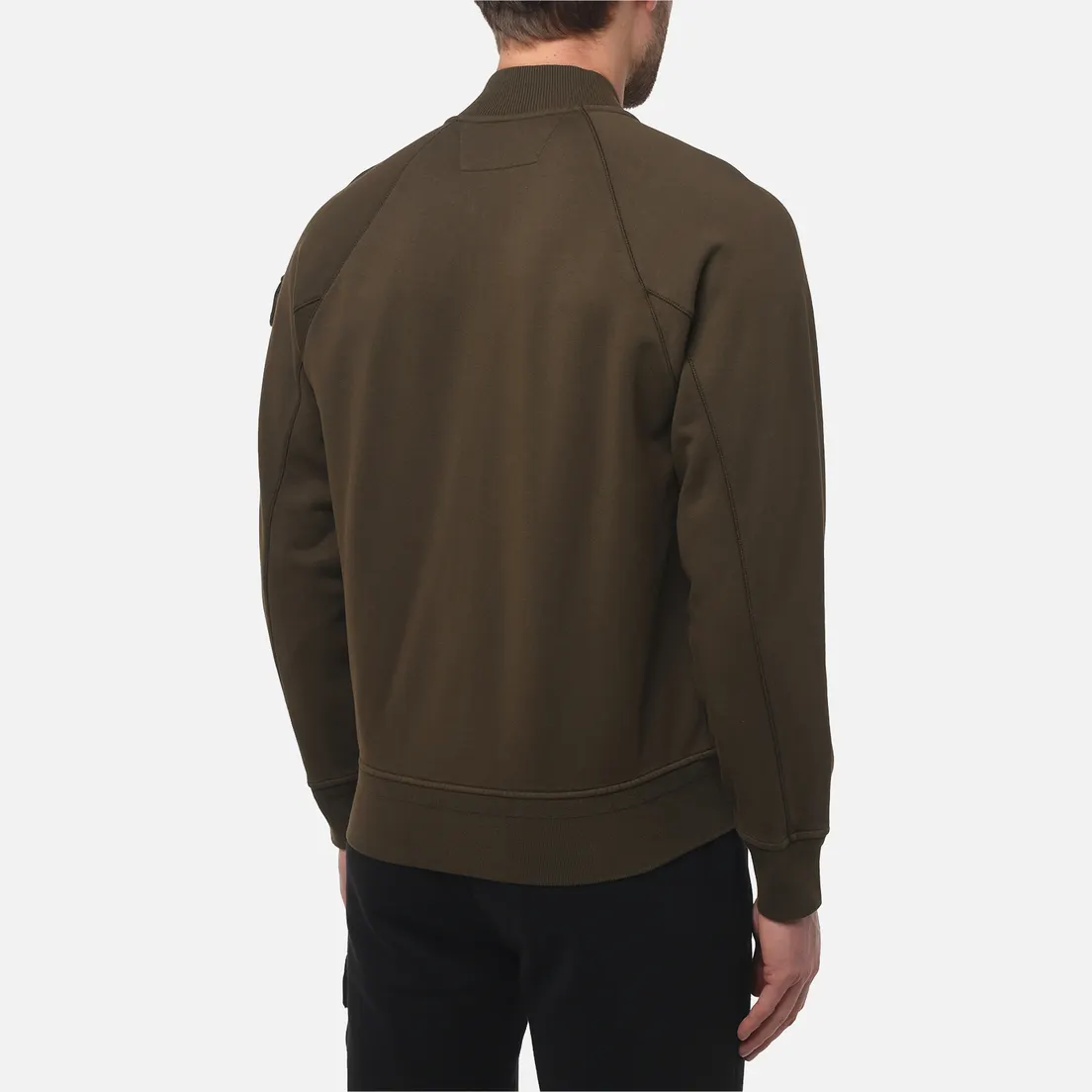 C.P. Company Мужская толстовка Cotton Diagonal Fleece Full Zip