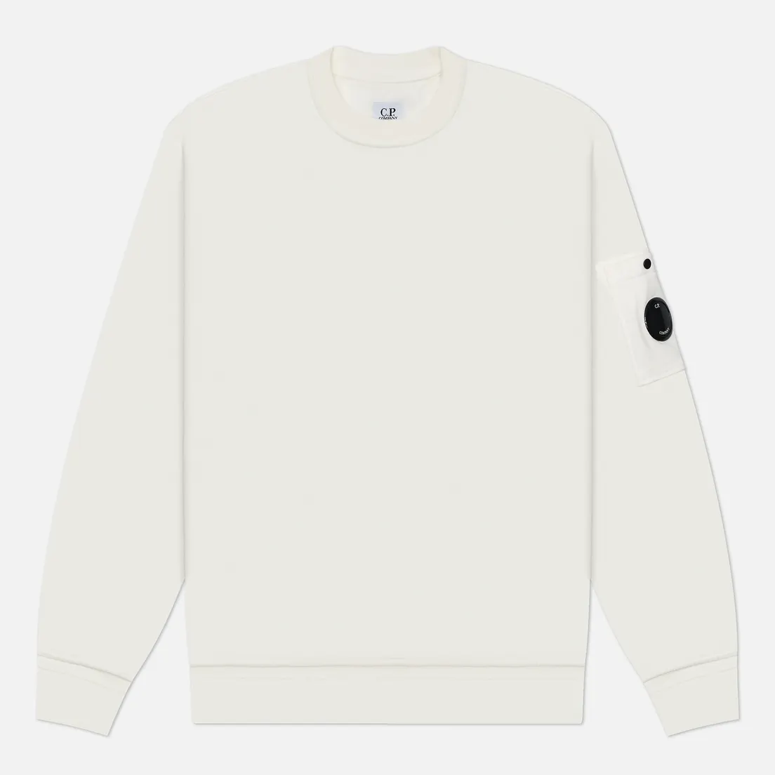 C.P. Company Мужская толстовка Cotton Diagonal Fleece Crew Neck
