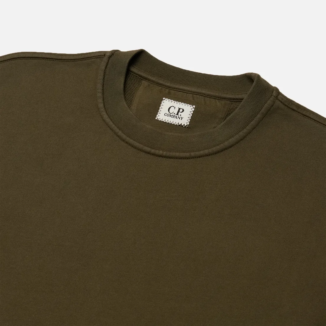 C.P. Company Мужская толстовка Cotton Diagonal Fleece Crew Neck