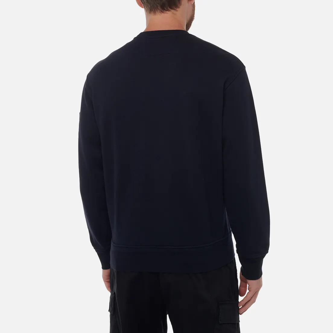 C.P. Company Мужская толстовка Cotton Diagonal Fleece Crew Neck