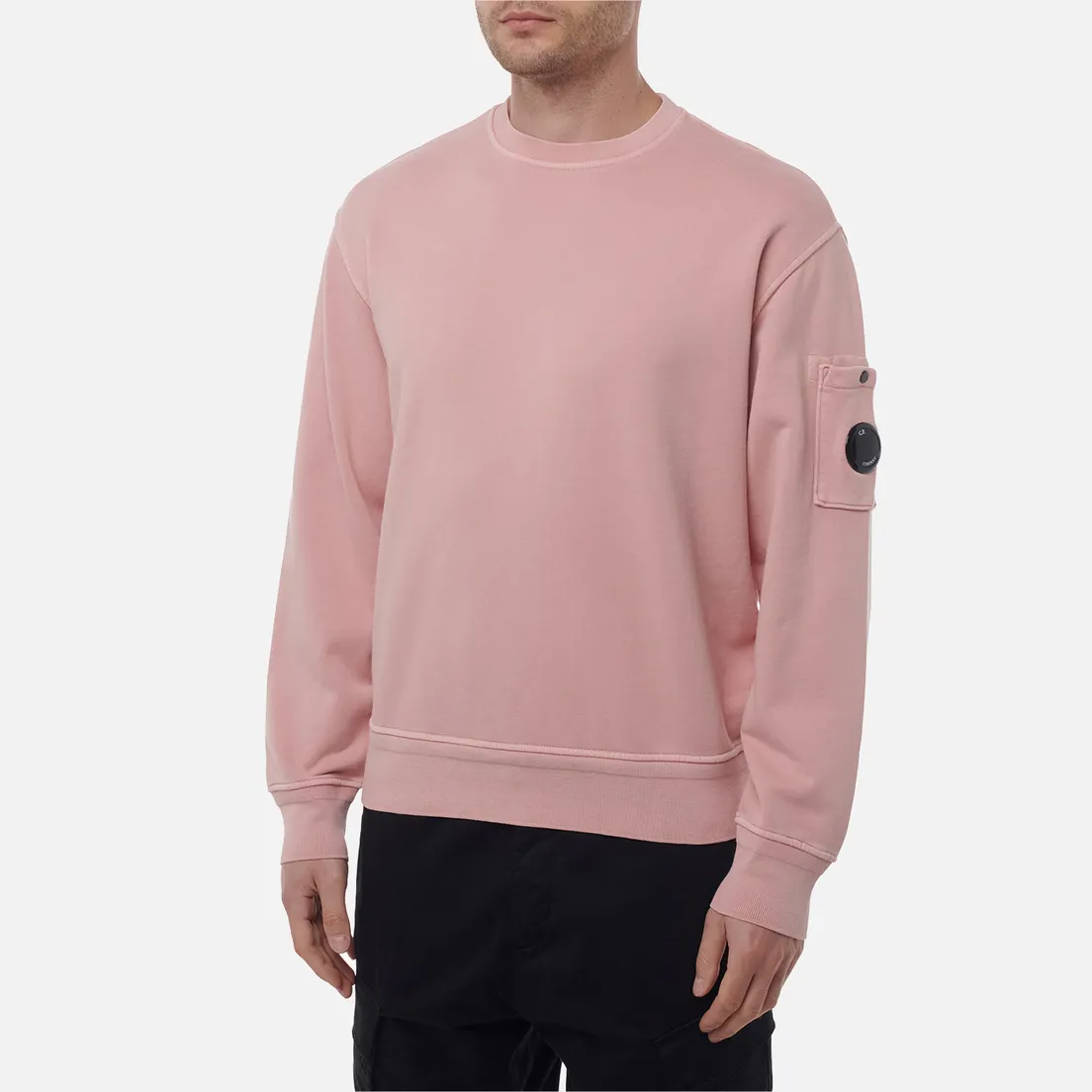 C.P. Company Мужская толстовка Cotton Diagonal Fleece Crew Neck