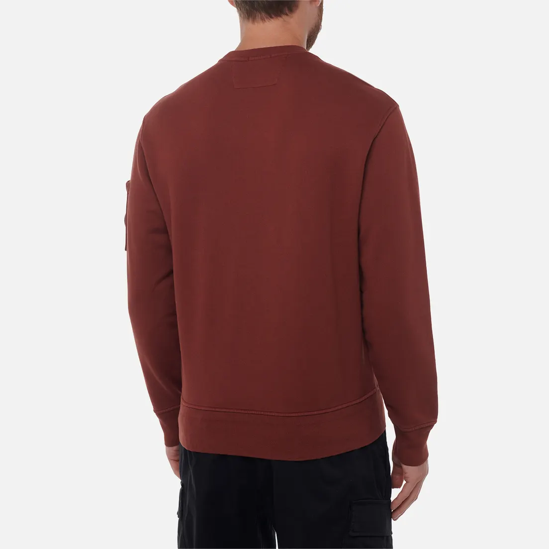 C.P. Company Мужская толстовка Cotton Diagonal Fleece Crew Neck