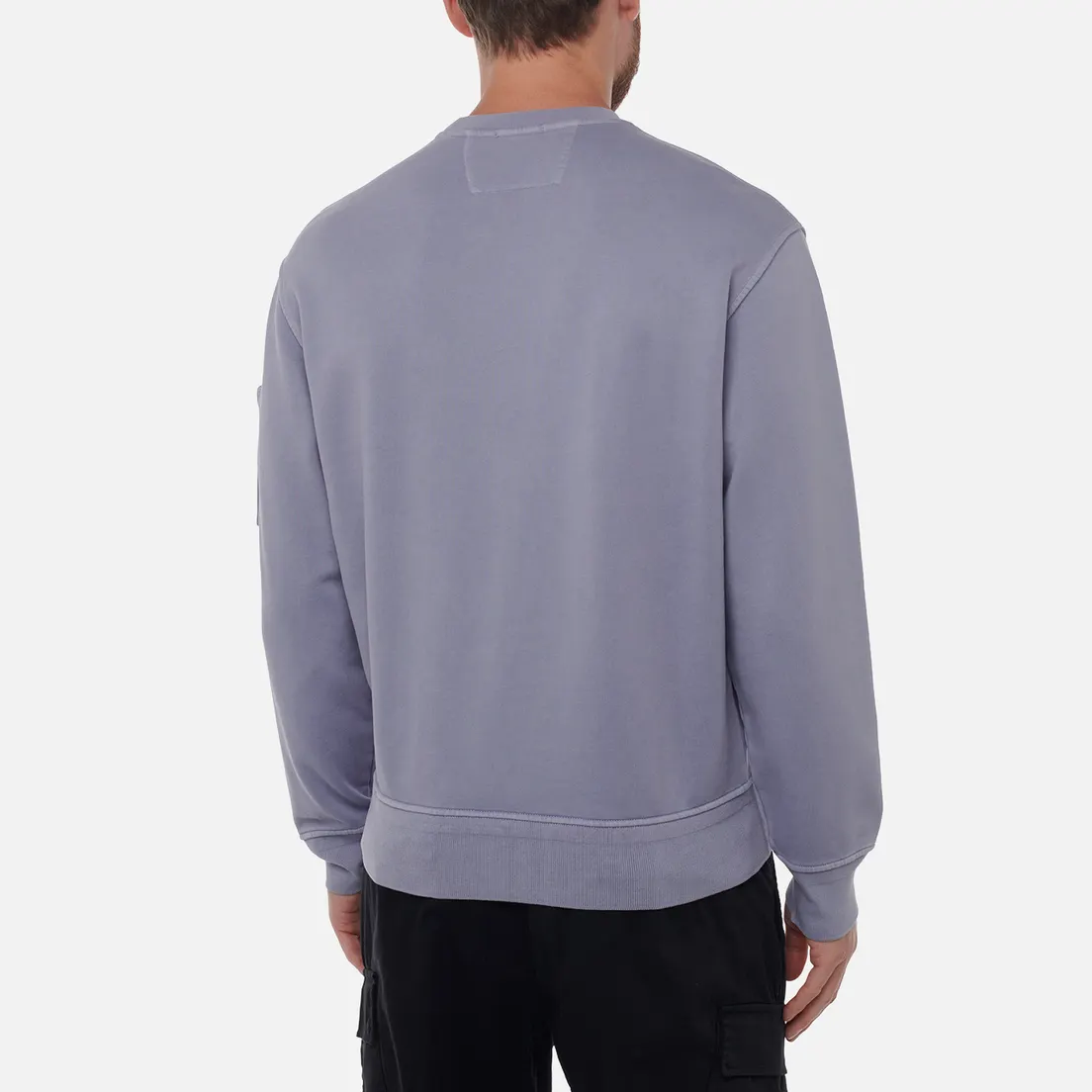 C.P. Company Мужская толстовка Cotton Diagonal Fleece Crew Neck
