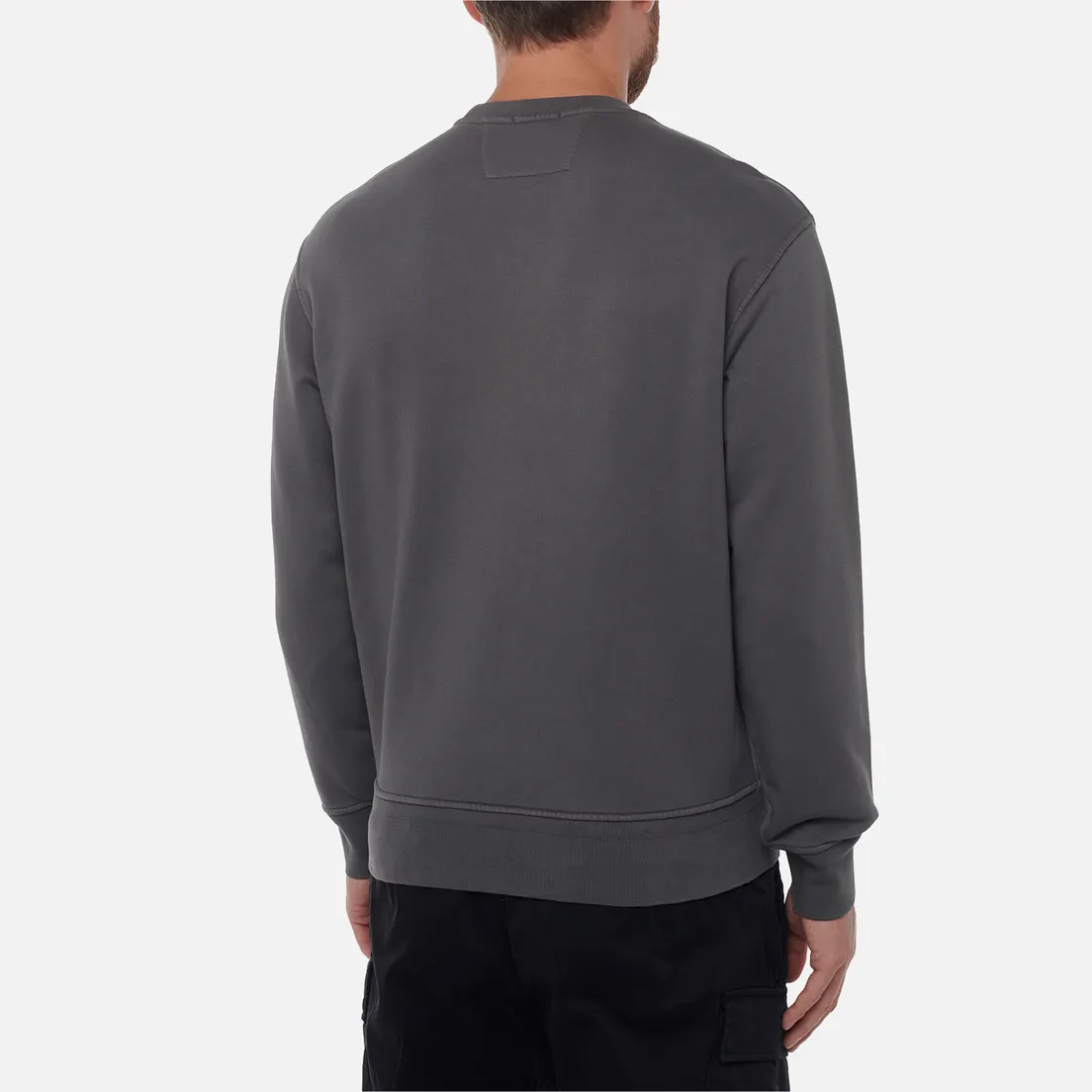 C.P. Company Мужская толстовка Cotton Diagonal Fleece Crew Neck