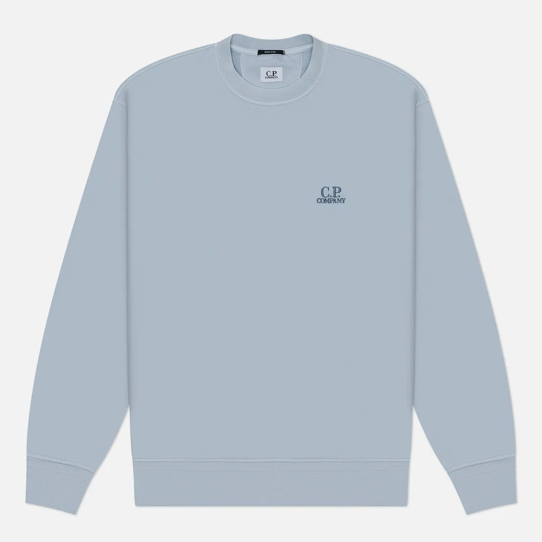 C.P. Company Мужская толстовка Cotton Diagonal Fleece Crew Neck Logo