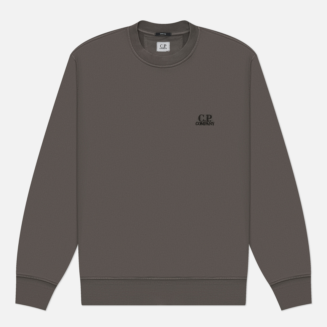 C.P. Company Мужская толстовка Cotton Diagonal Fleece Crew Neck Logo