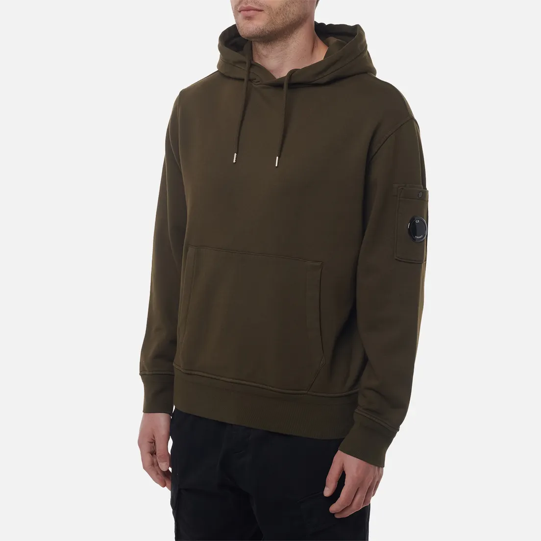 C.P. Company Мужская толстовка Cotton Diagonal Fleece Hoodie