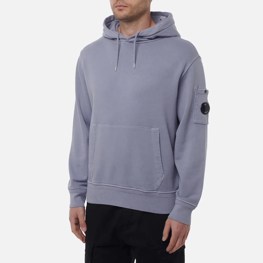 C.P. Company Мужская толстовка Cotton Diagonal Fleece Hoodie