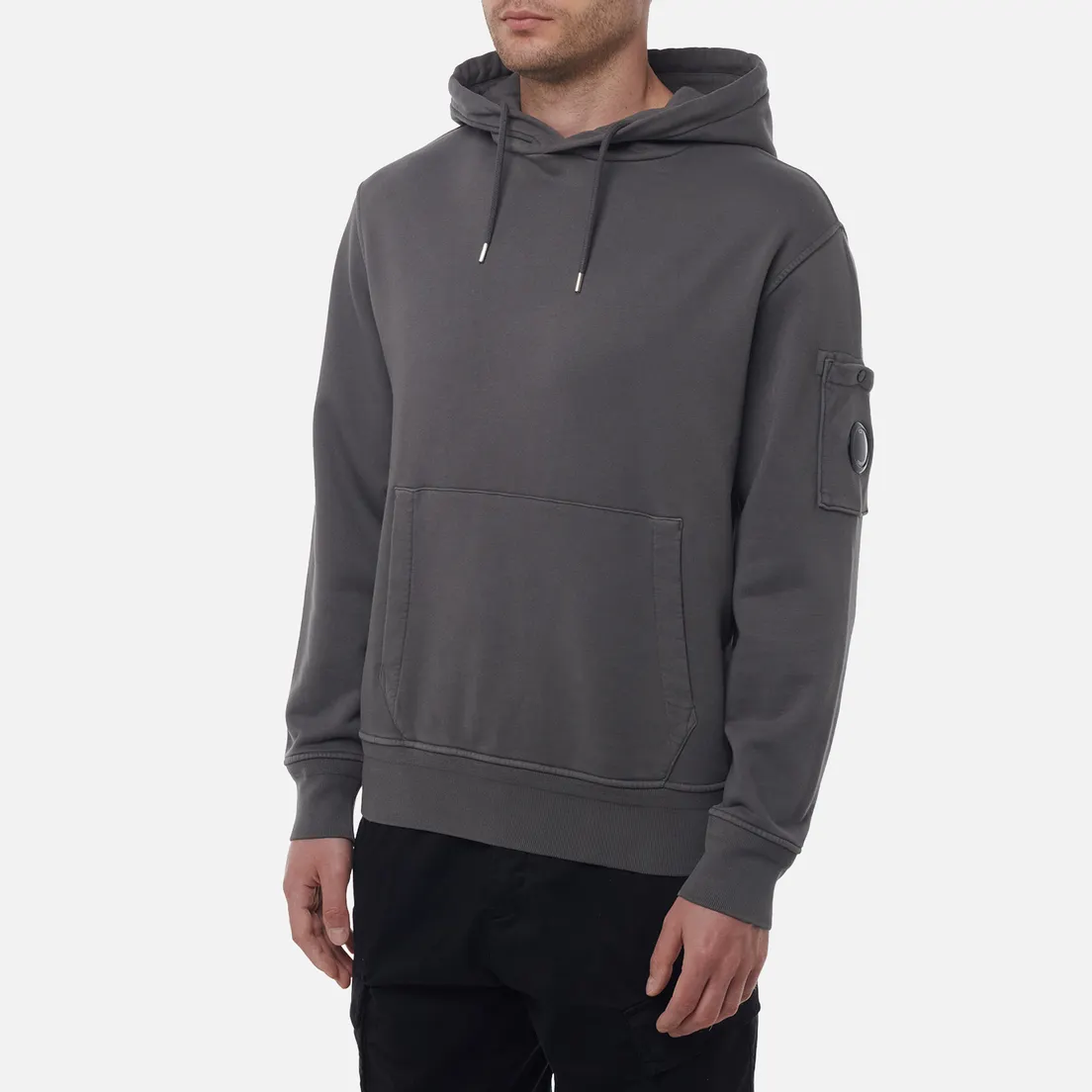C.P. Company Мужская толстовка Cotton Diagonal Fleece Hoodie