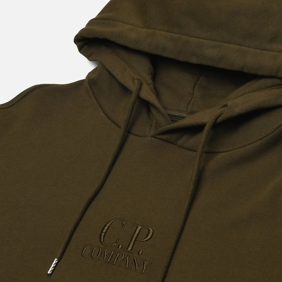 C.P. Company Мужская толстовка Cotton Diagonal Fleece Hoodie Logo