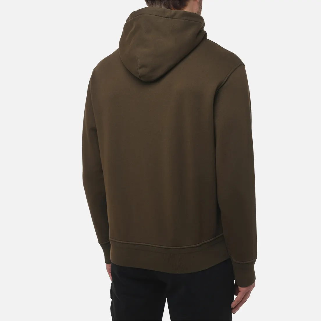 C.P. Company Мужская толстовка Cotton Diagonal Fleece Hoodie Logo