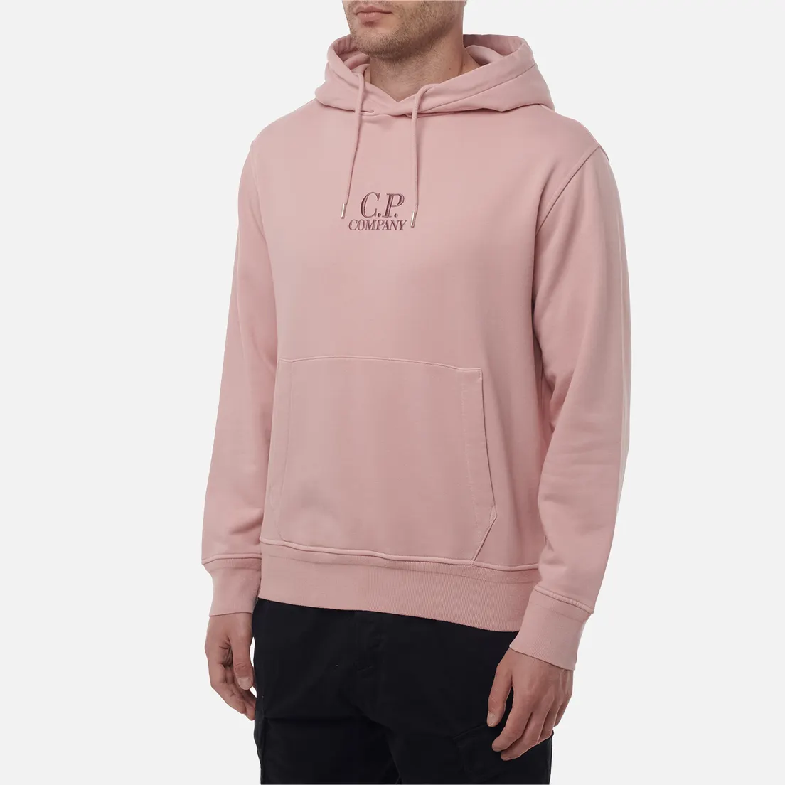 C.P. Company Мужская толстовка Cotton Diagonal Fleece Hoodie Logo