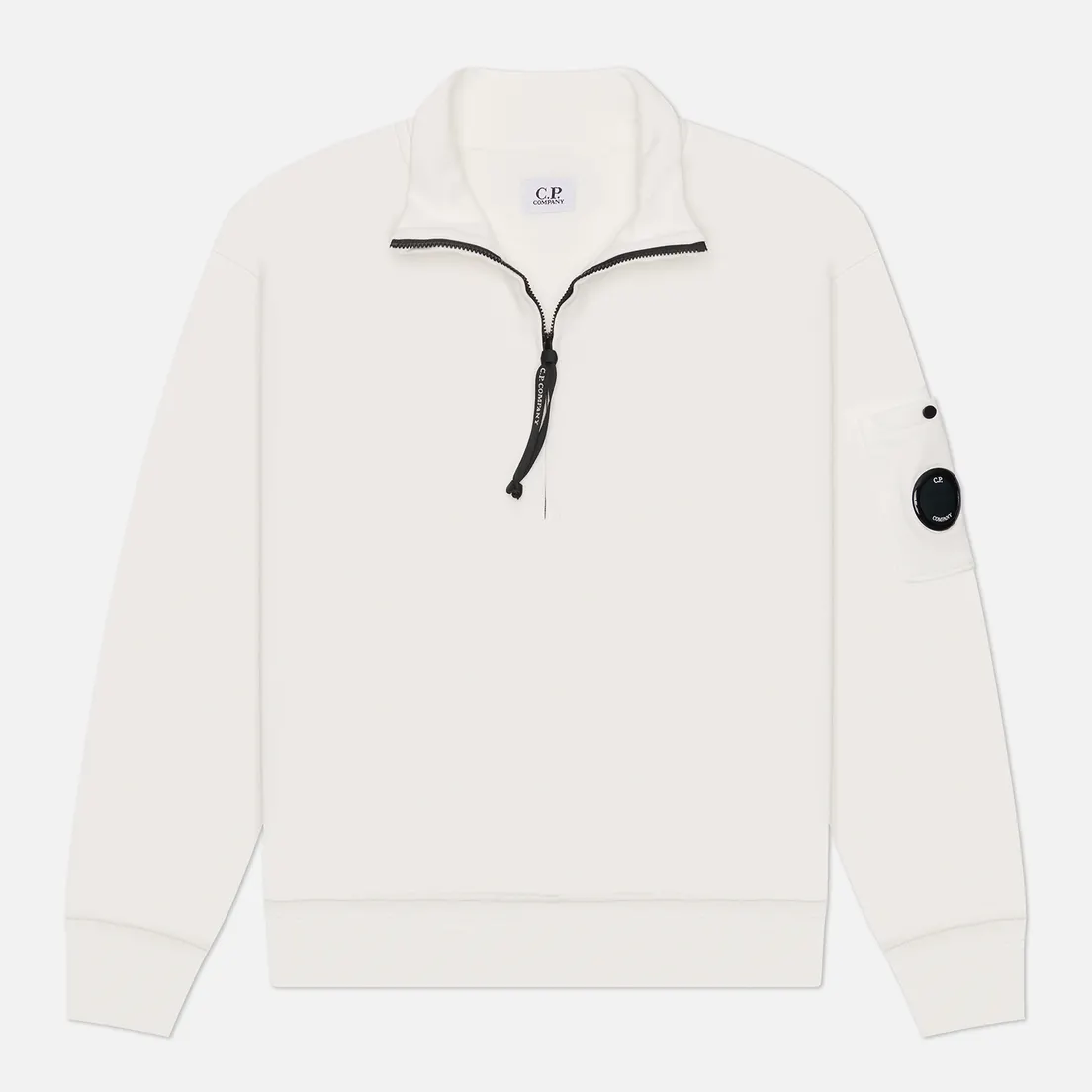 C.P. Company Мужская толстовка Cotton Diagonal Fleece Half Zip
