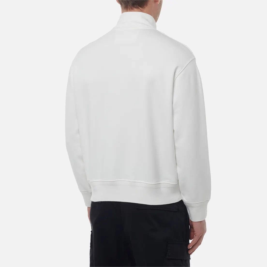 C.P. Company Мужская толстовка Cotton Diagonal Fleece Half Zip