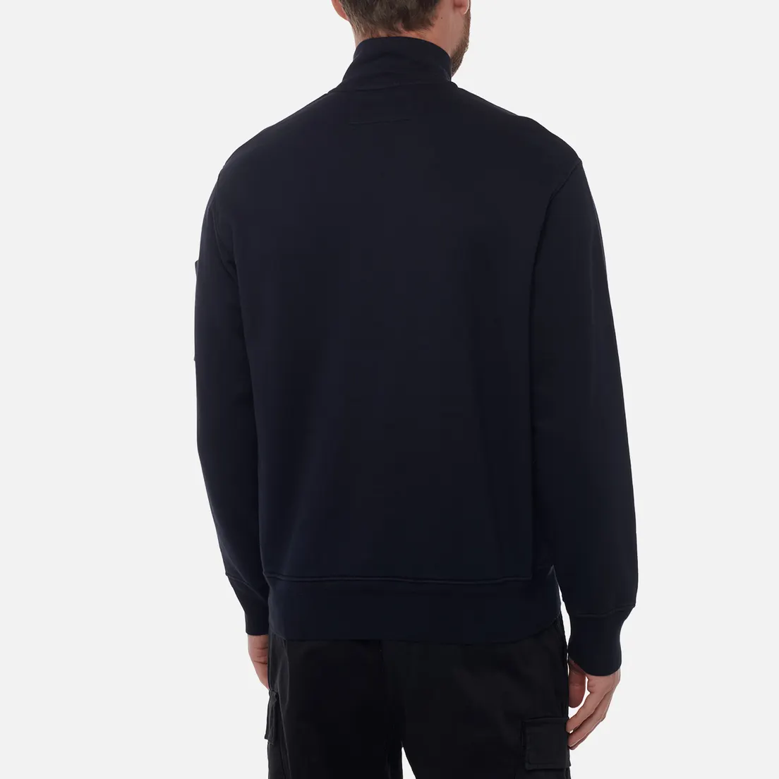 C.P. Company Мужская толстовка Cotton Diagonal Fleece Half Zip