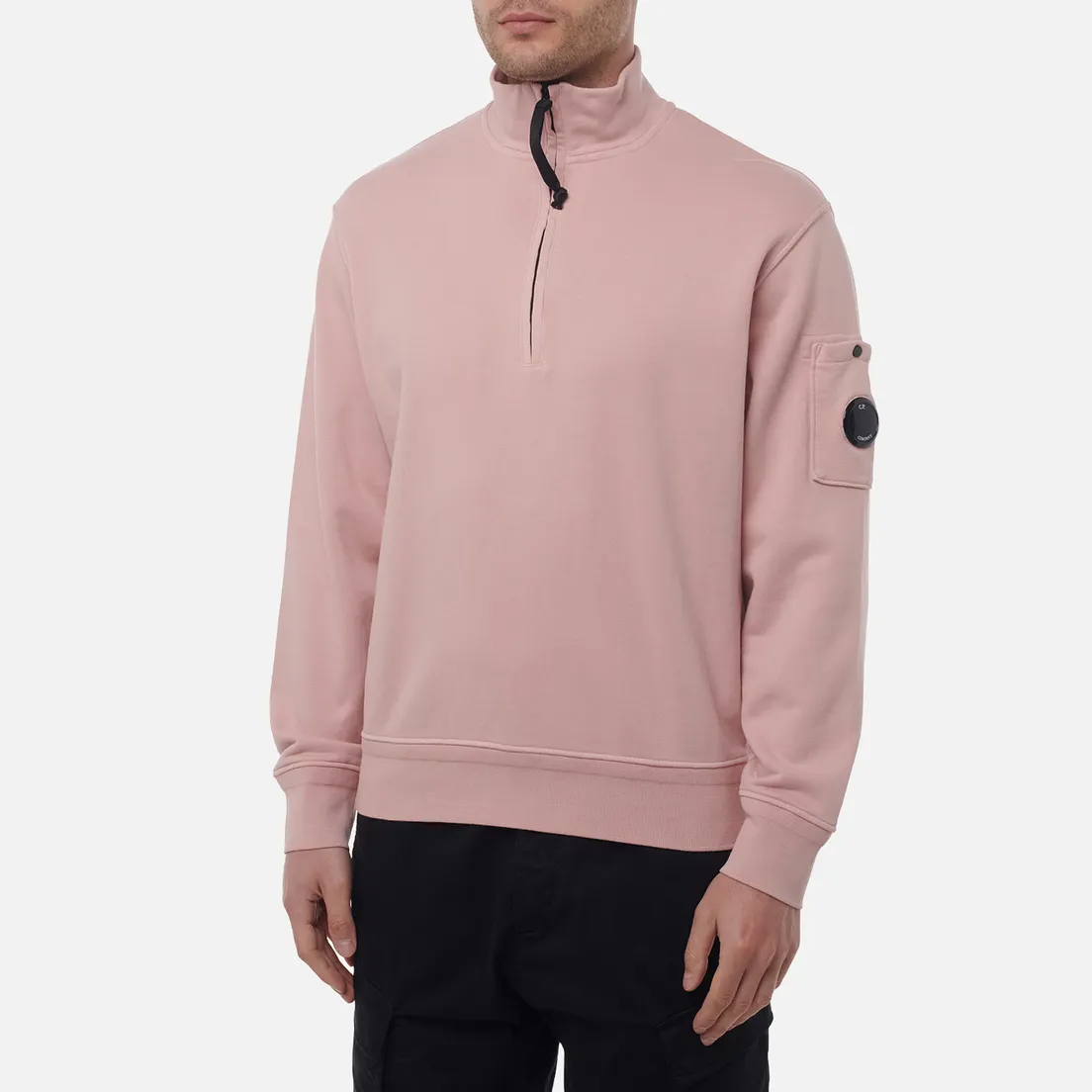 C.P. Company Мужская толстовка Cotton Diagonal Fleece Half Zip