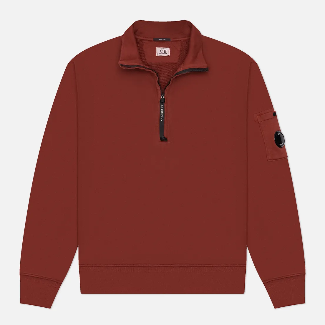 C.P. Company Мужская толстовка Cotton Diagonal Fleece Half Zip