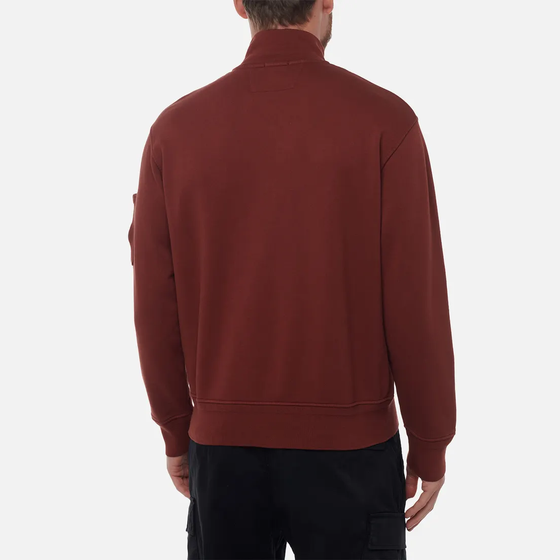 C.P. Company Мужская толстовка Cotton Diagonal Fleece Half Zip
