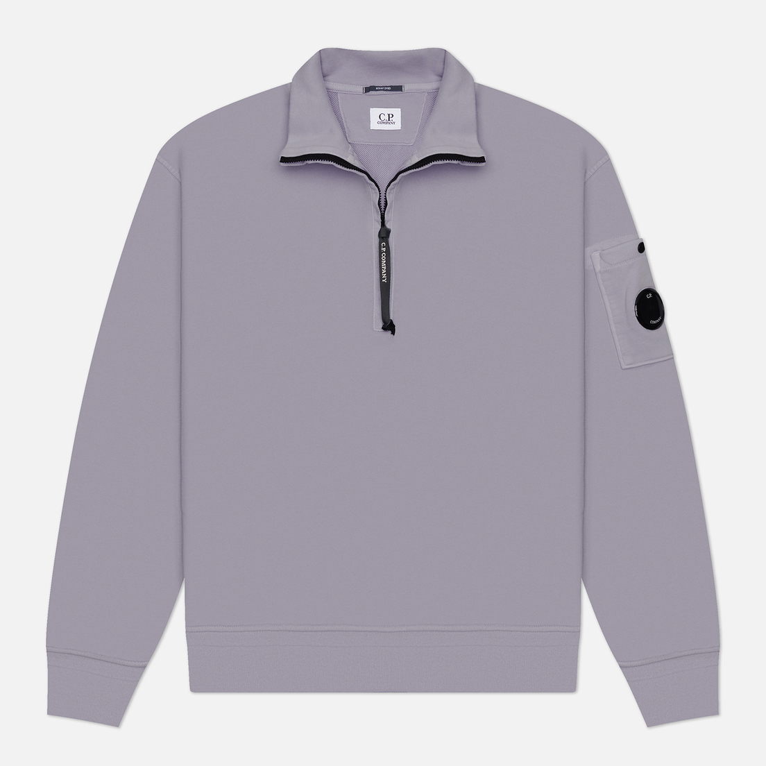 C.P. Company Мужская толстовка Cotton Diagonal Fleece Half Zip