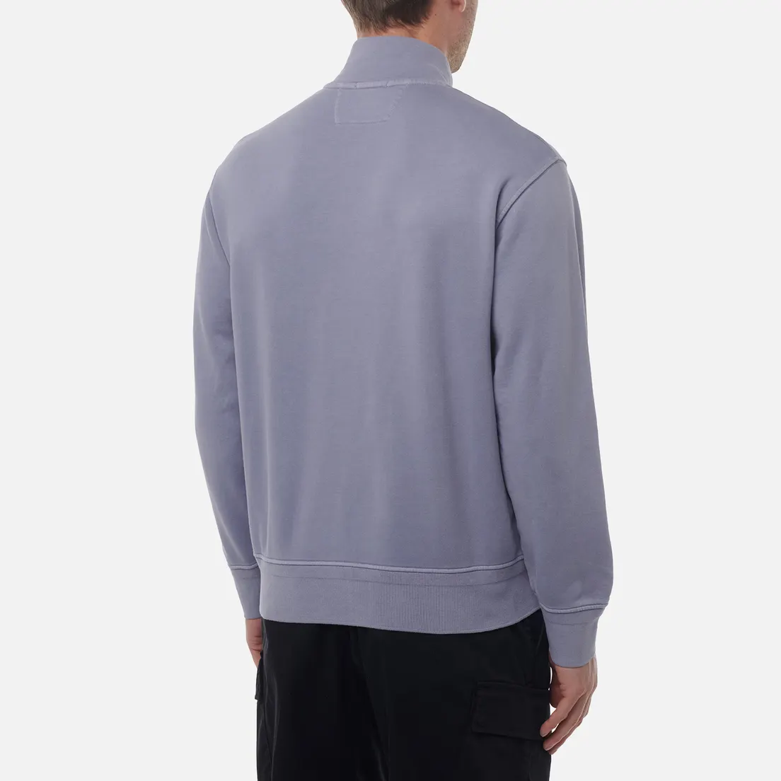 C.P. Company Мужская толстовка Cotton Diagonal Fleece Half Zip