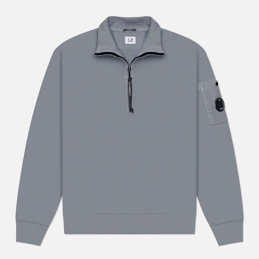 C.P. Company Мужская толстовка Cotton Diagonal Fleece Half Zip