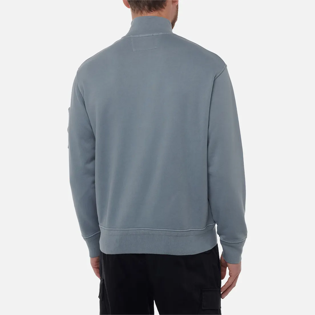 C.P. Company Мужская толстовка Cotton Diagonal Fleece Half Zip