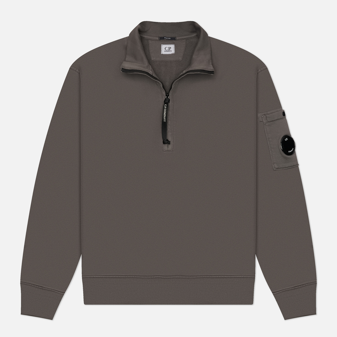 C.P. Company Мужская толстовка Cotton Diagonal Fleece Half Zip